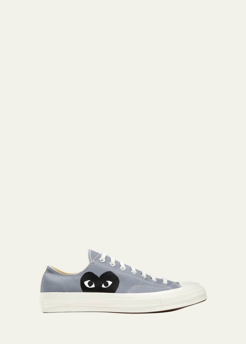 CDG Play x Converse Chuck Taylor Canvas Low-Top Sneakers