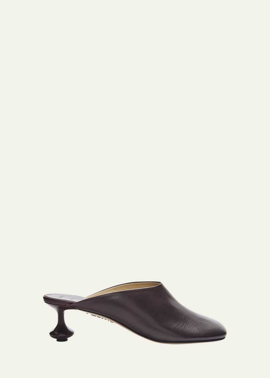 Loewe Toy Leather Drop Stiletto Mules