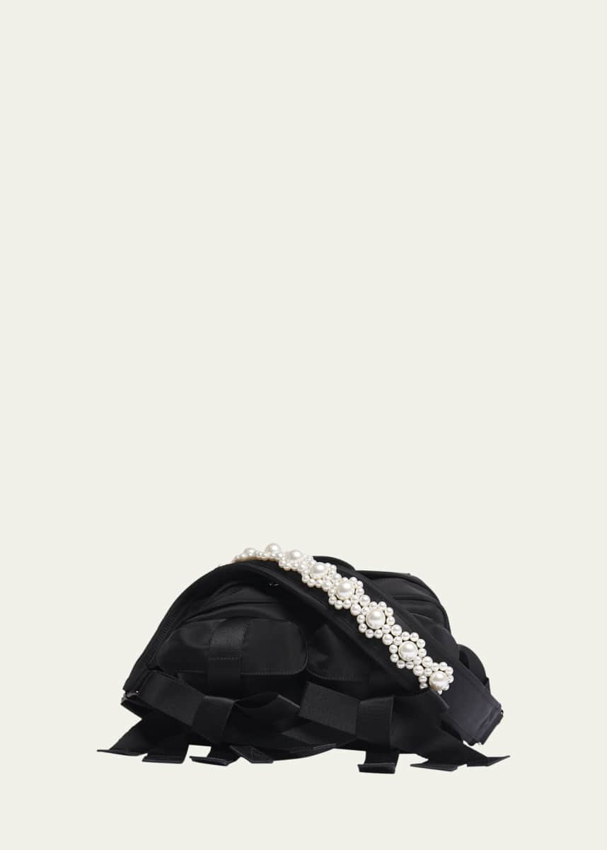 Simone Rocha Bow Zip Bum Crossbody Bag