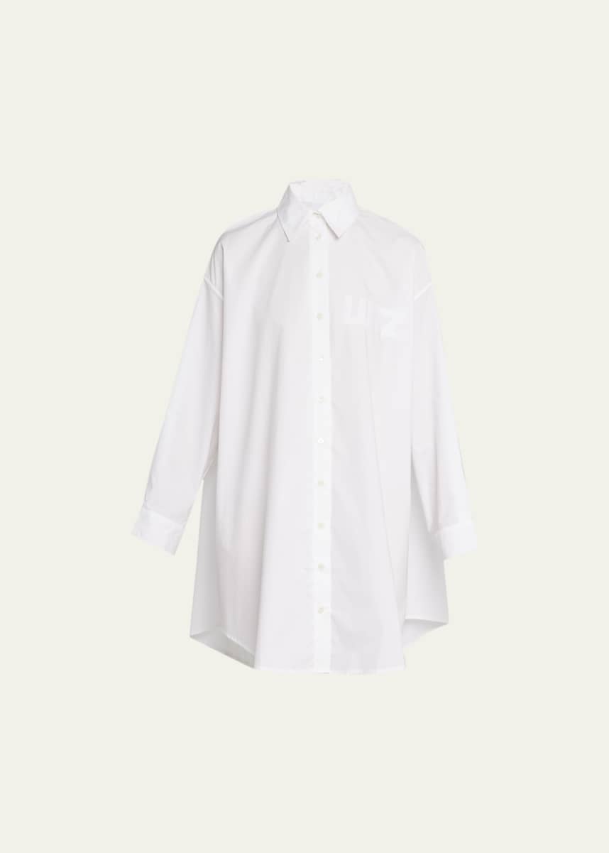 AZ Factory Oversized Mini Poplin Dress