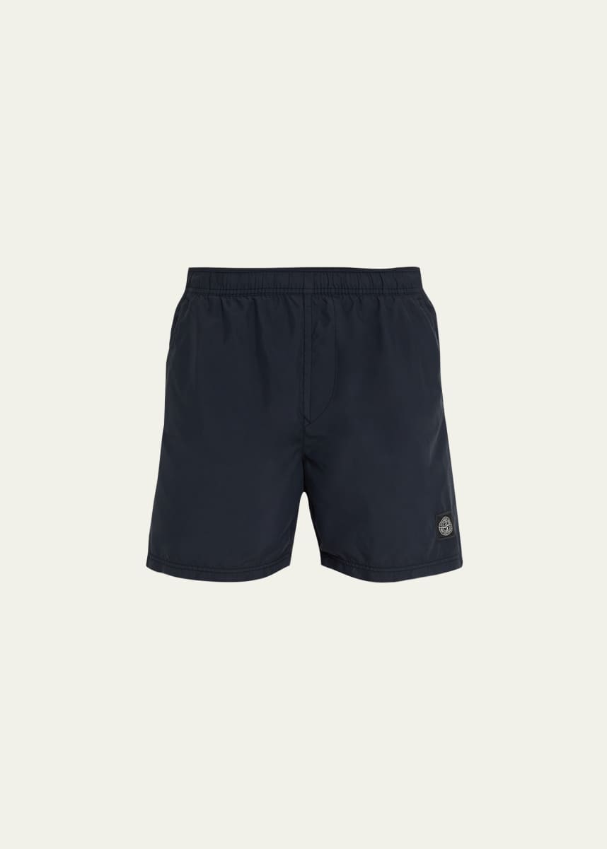 Stone Island Men's Brushed Nylon Swim Shorts