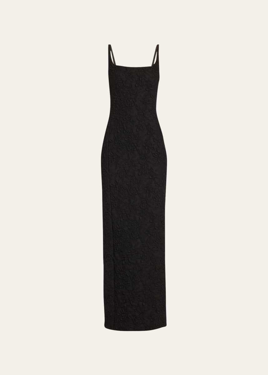Dries Van Noten Deban Jacquard Column Dress