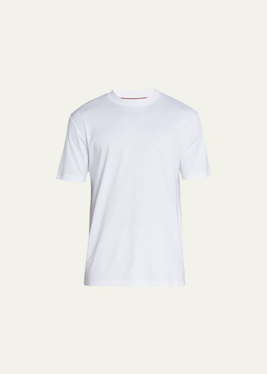 Loro Piana Men's Jersey Cotton Crewneck T-Shirt