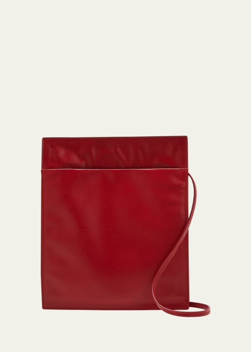 Ferragamo Men's Leather Gancini Business Briefcase - Bergdorf Goodman
