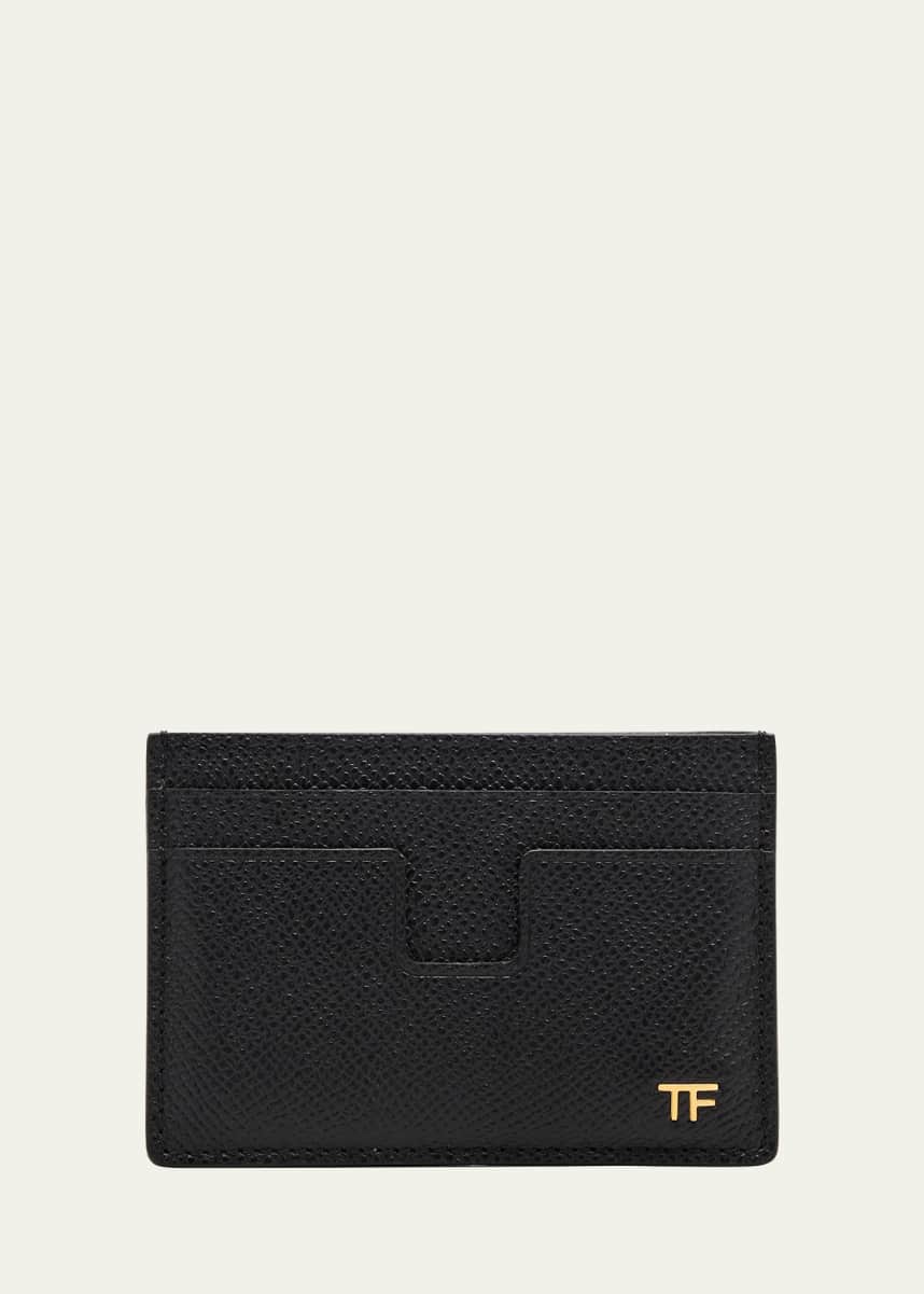 TOM FORD Men's T-Line Leather Card Holder