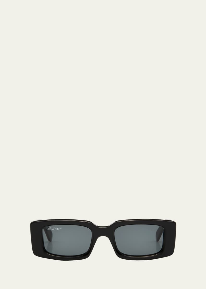 Off-White Arthur Acetate Rectangle Sunglasses