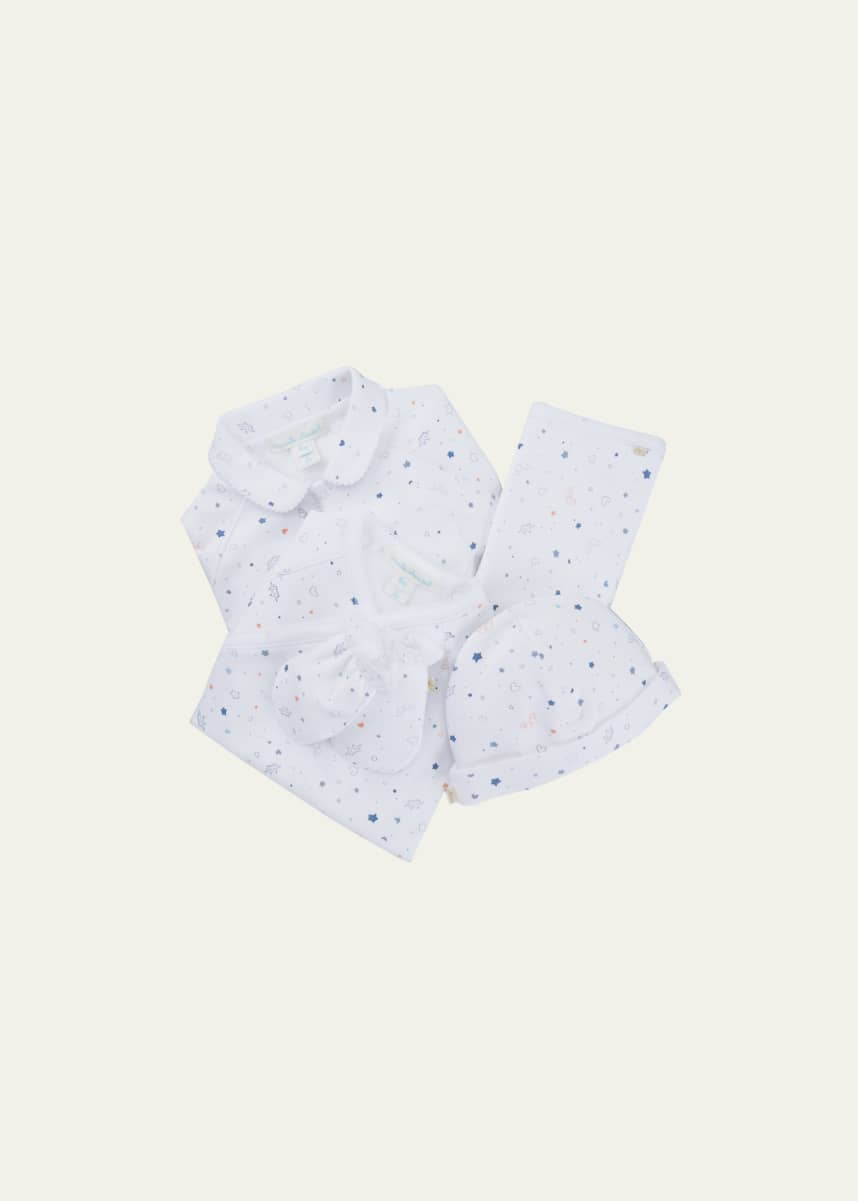 Marie Chantal Kid's Star & Crown-Print Gift Set