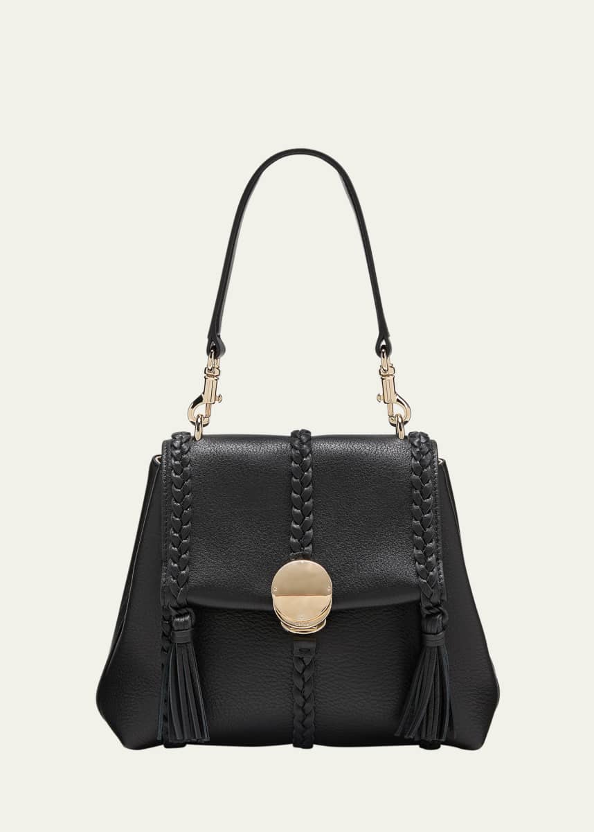 Chloe Penelope Small Top-Handle Bag in Smooth Grained Leather