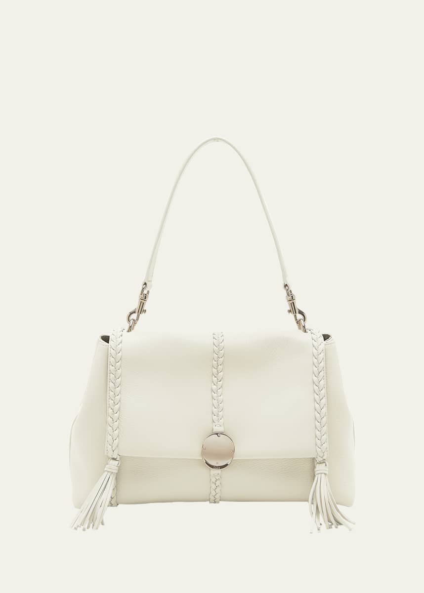 Chloe Penelope Medium Top-Handle Bag in Smooth Grained Leather