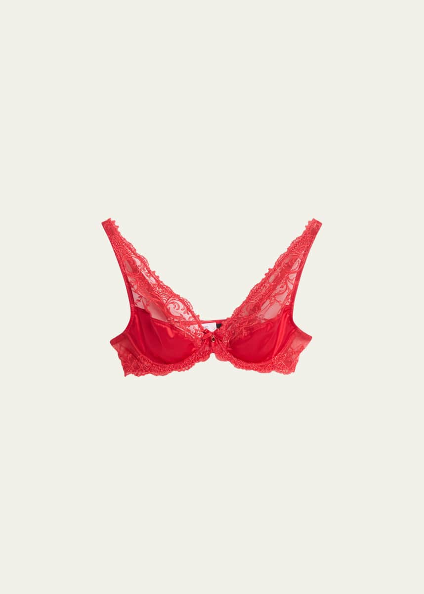 Lise Charmel Splendeur Soie Embroidered Triangle Bra