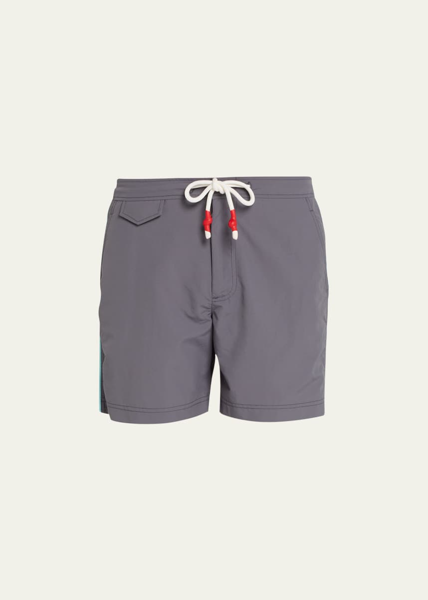 Orlebar Brown Men's Standard Piped Swim Trunks