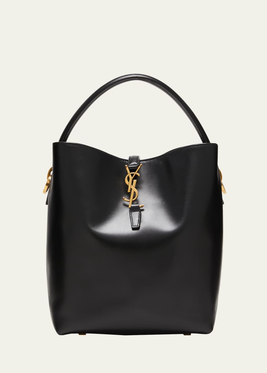Saint Laurent Le 37 YSL Bucket Bag in Smooth Leather