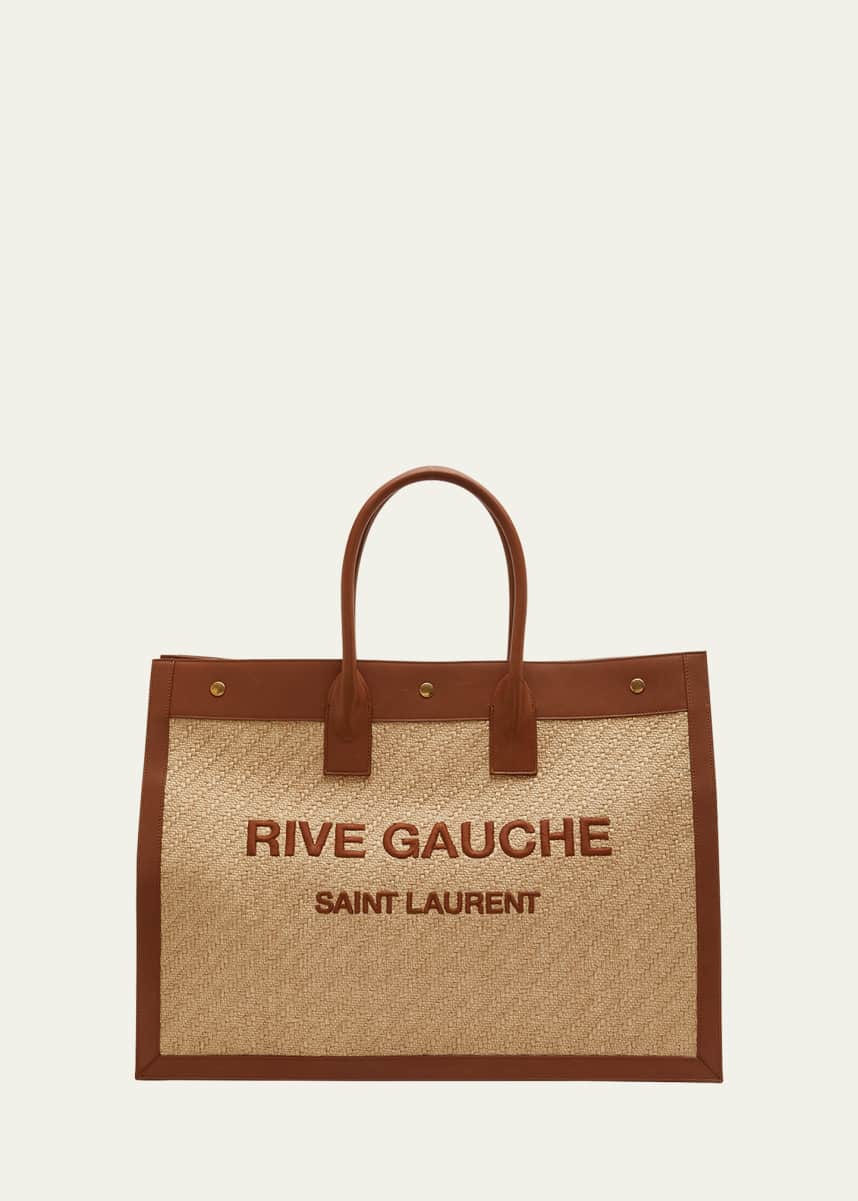 Saint Laurent Cabas Rive Gauche Wing Tote Bag