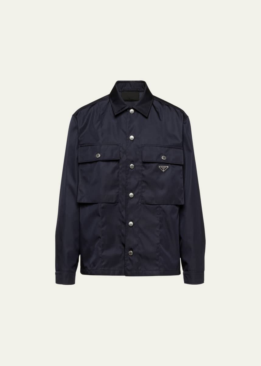 Prada Men's Nylon Blouson Jacket