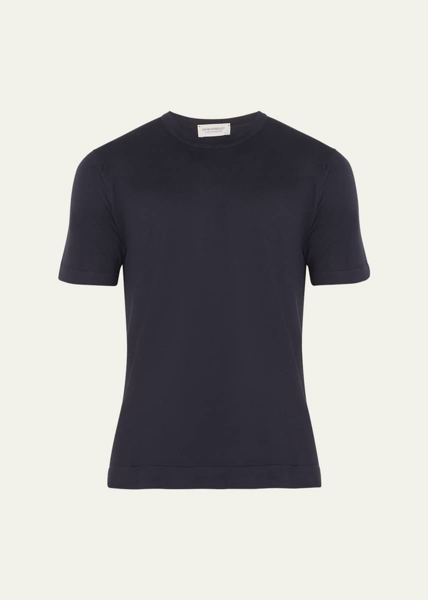 John Smedley Men's Lorca Sea Island Cotton T-Shirt - Bergdorf Goodman