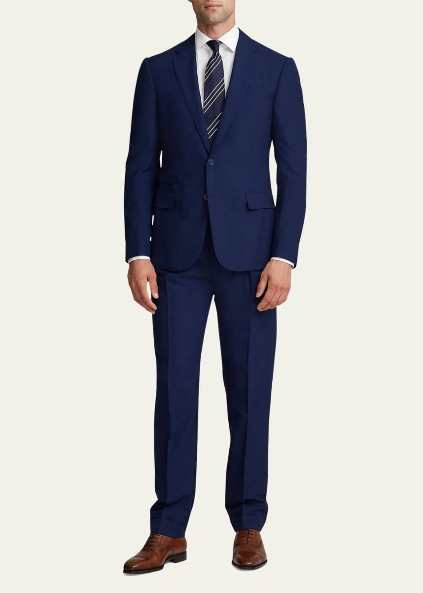 Ralph Lauren Purple Label Men's Kent Solid Luxe Wool Suit