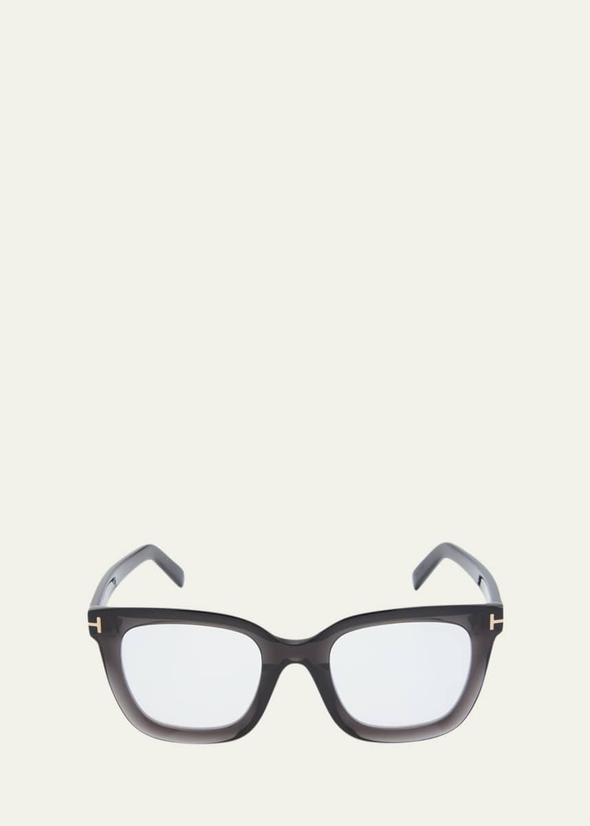 TOM FORD Blue Light Blocking Square Acetate Glasses
