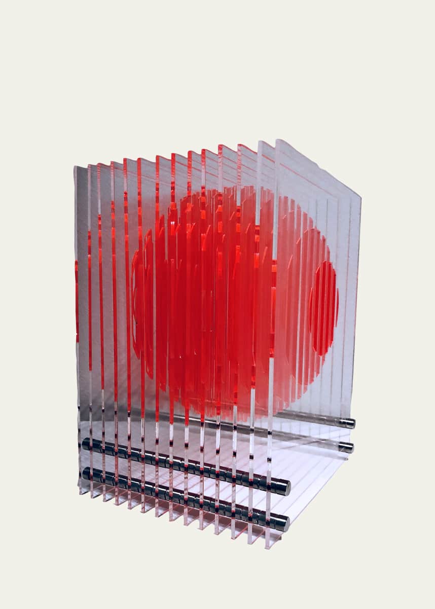 Contemporary Art Projects USA "Little Box Sphere" Sculpture by Wuilfredo Soto