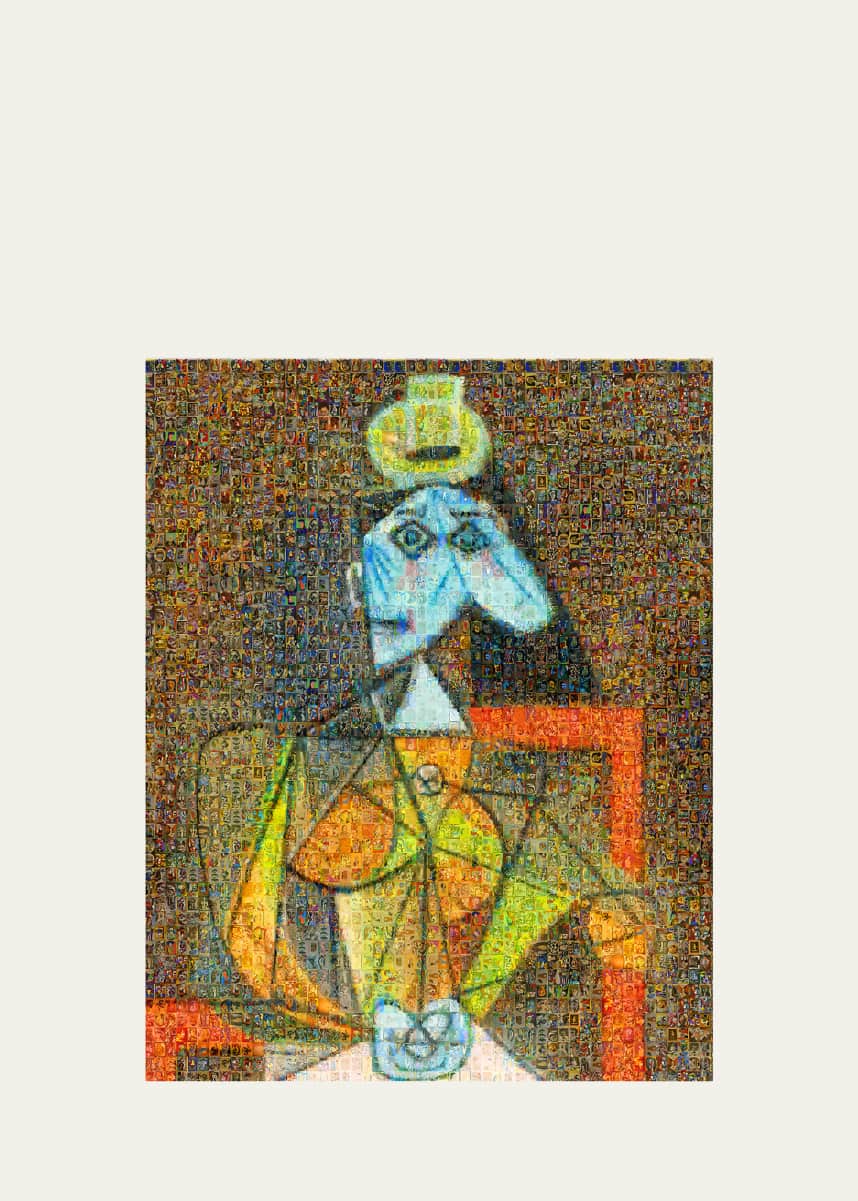 Contemporary Art Projects USA "Sitting on a Chair" Mosiac Photography by Leo DiTomasso