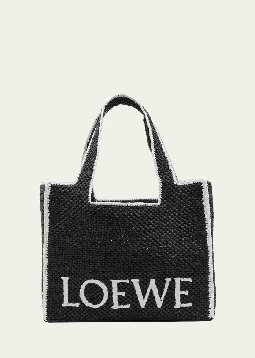 Loewe x Paula's Ibiza Square Raffia Basket Tote Bag - Bergdorf Goodman