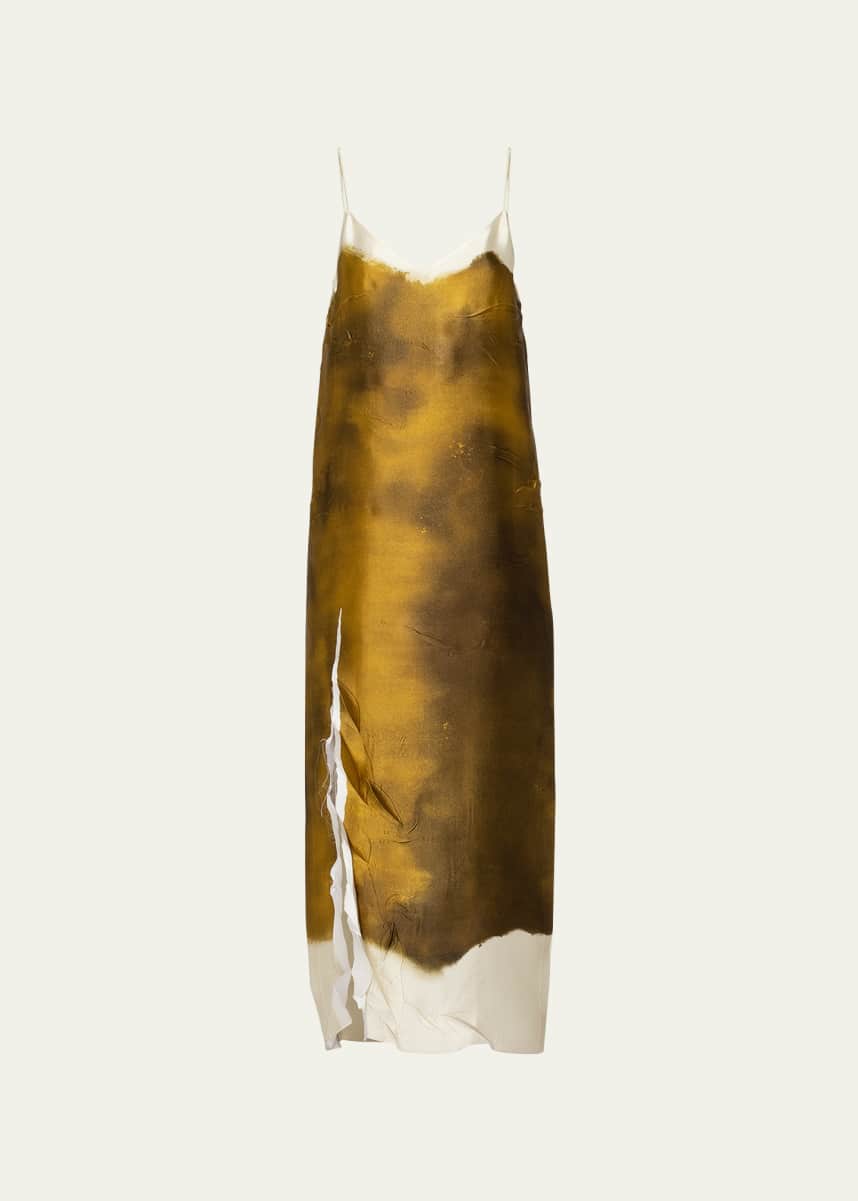 Prada Dyed Midi Slip Dress