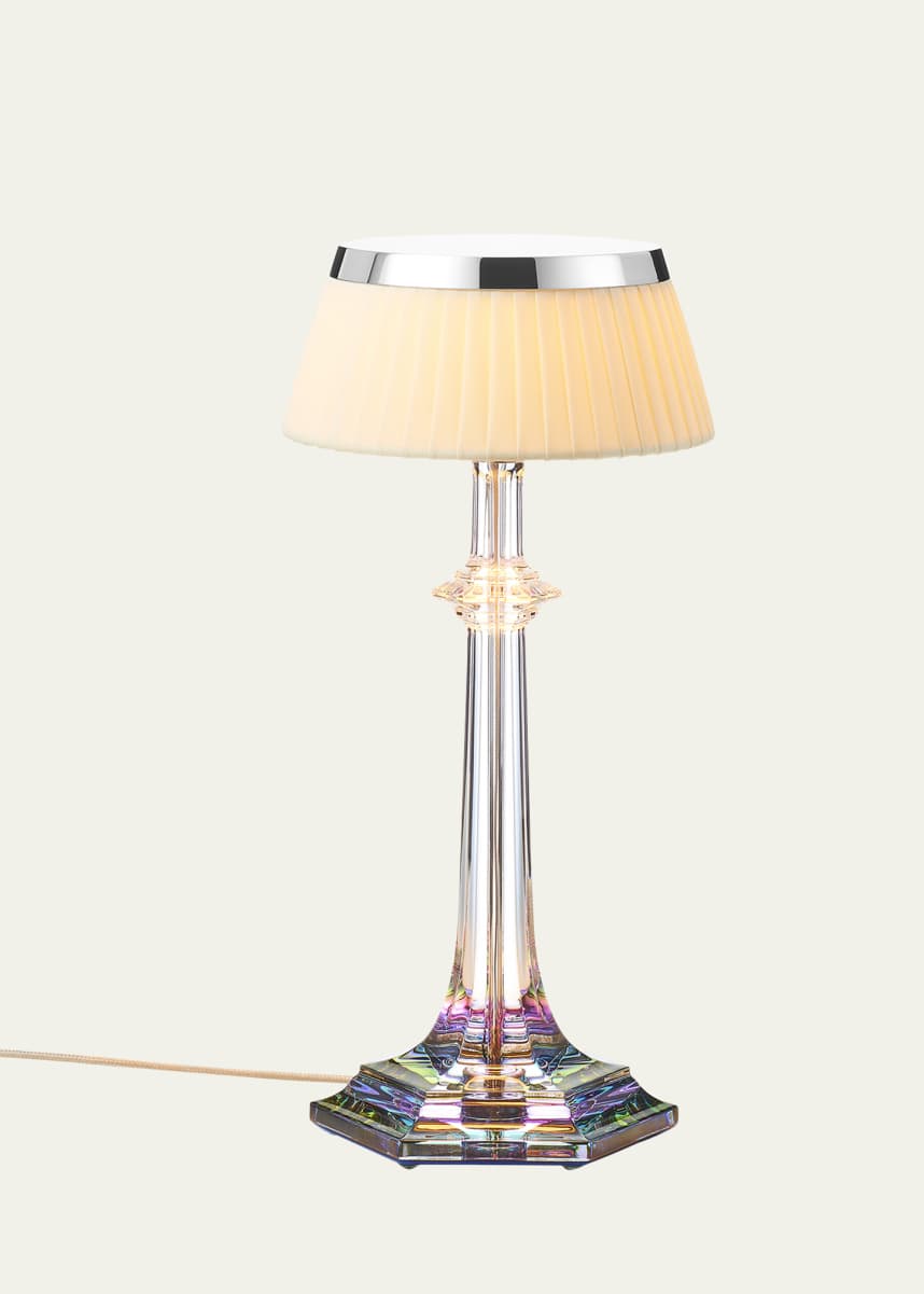 Baccarat Bon Jour Versailles Iridescent Lamp, 10.5"