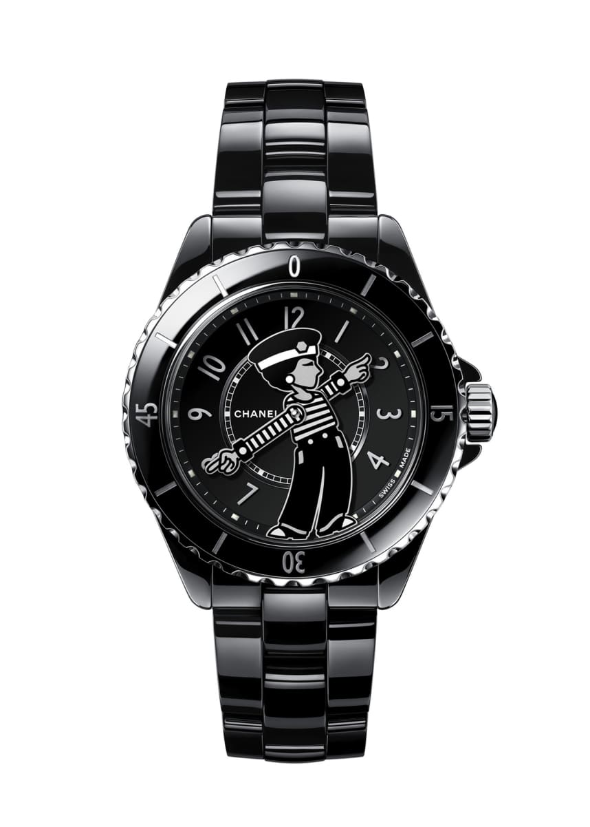 Chanel j12 hotsell watch price list