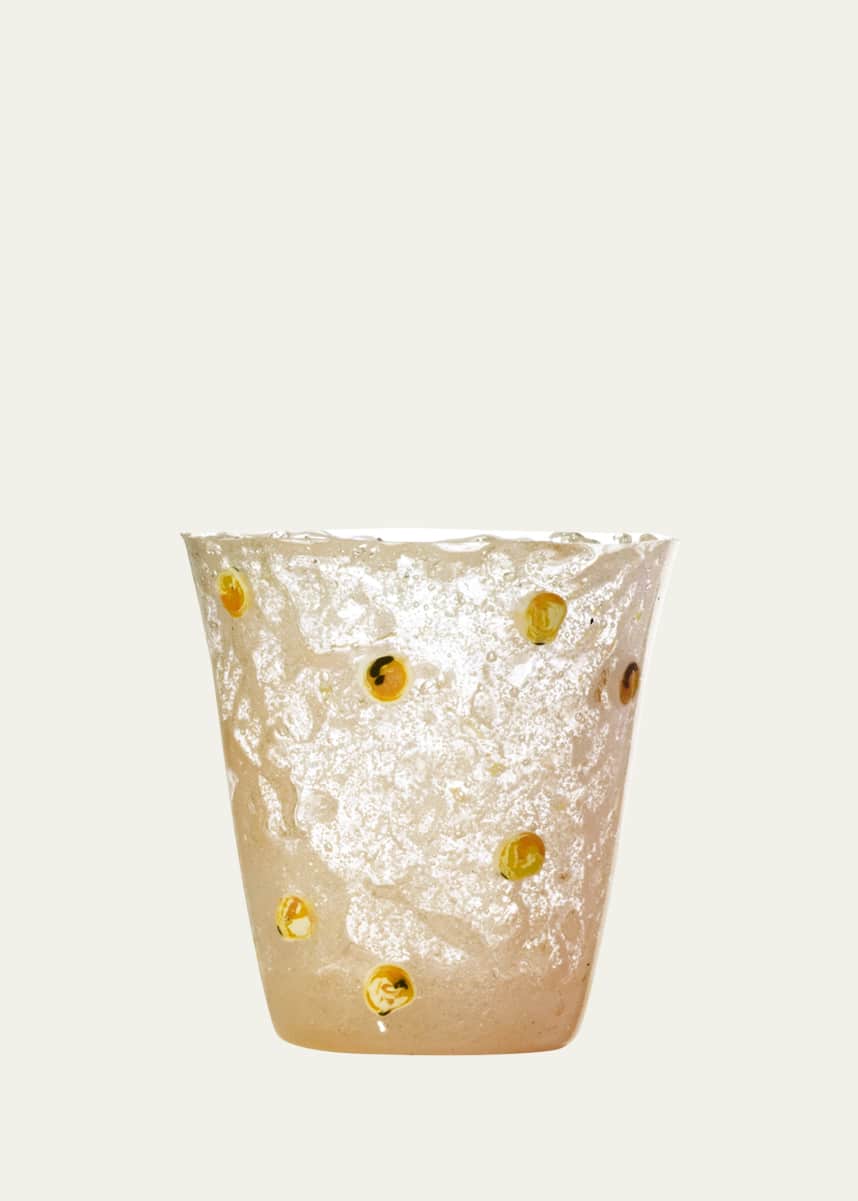 Alessandro Ciffo Orange Murrine Silicone Drinking Glass
