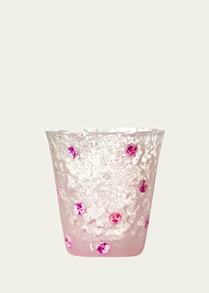 Alessandro Ciffo Fuchsia Murrine Silicone Drinking Glass