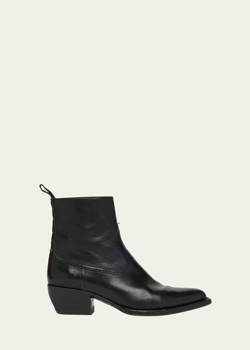 Depp leather ankle boots sale