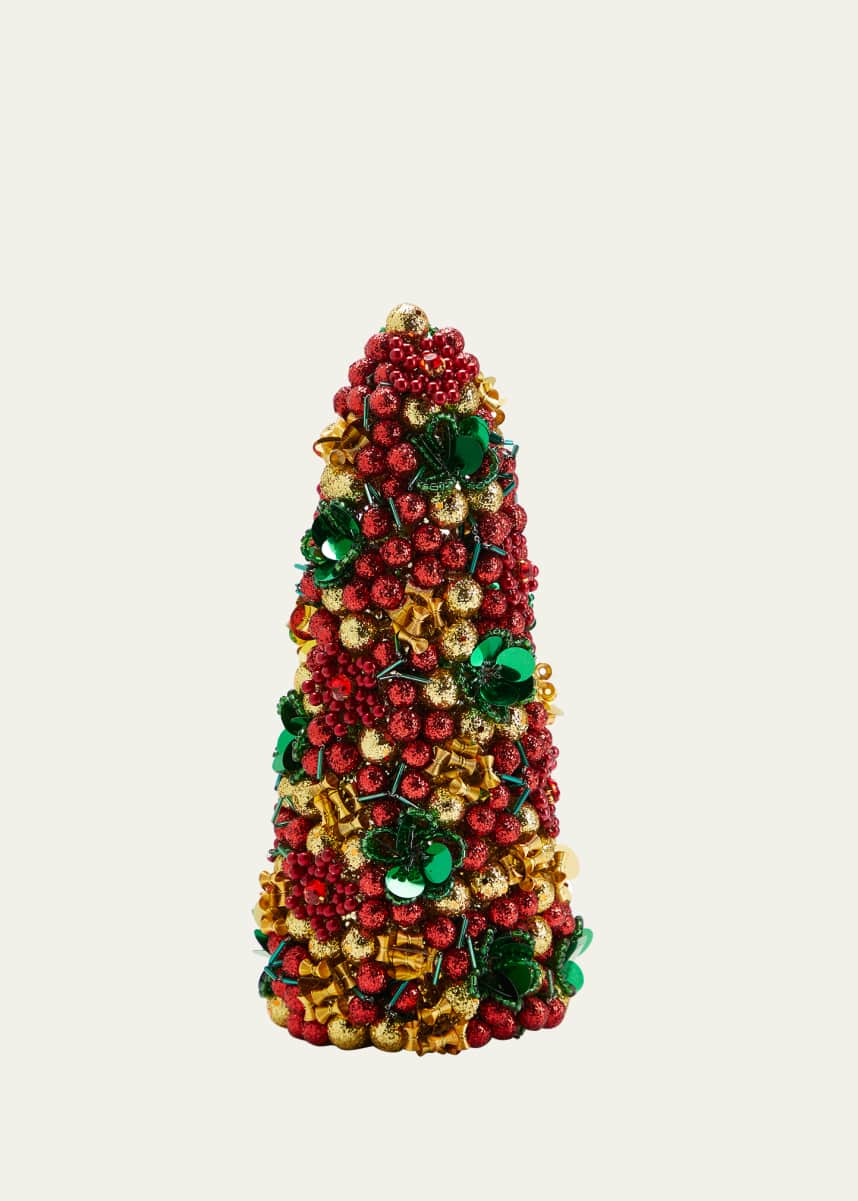 SUDHA PENNATHUR Bergdorf Shopping Bag Beaded Ornament - One-color
