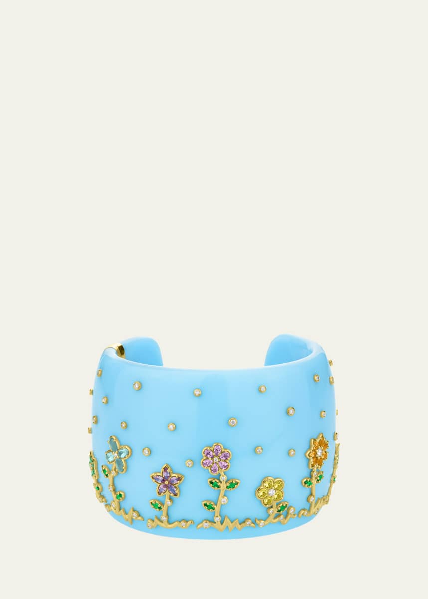 Paul Morelli Wild Child Floral Cuff Bracelet