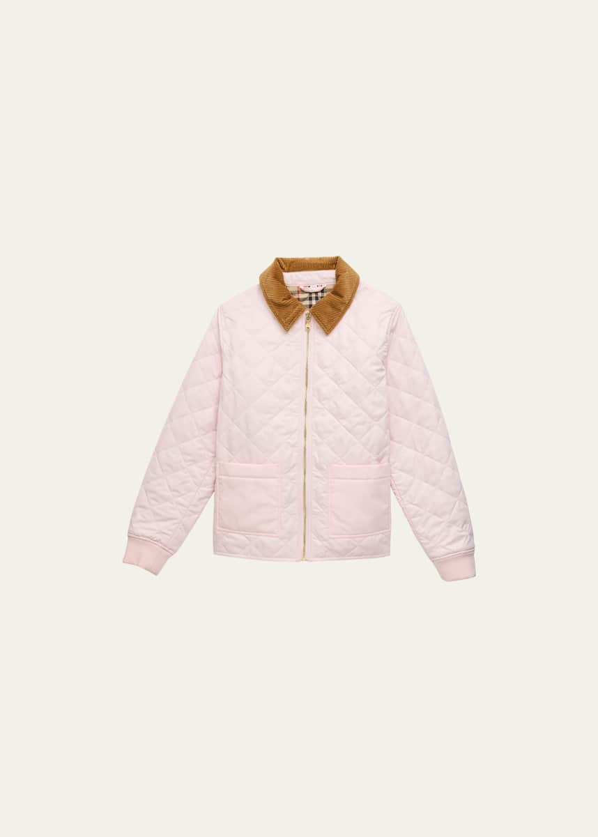 Burberry Kids TB Monogram Quilted Jacket (3-12 Years)