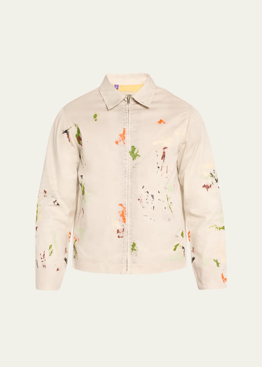 GALLERY DEPARTMENT Men's Montecito Paint-Splatter Jacket