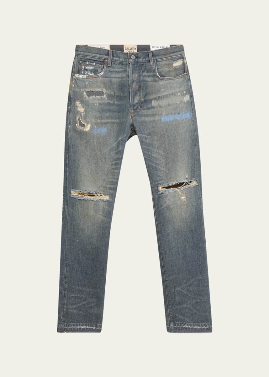 GALLERY DEPARTMENT Men's STARR 5001 Distressed Jeans