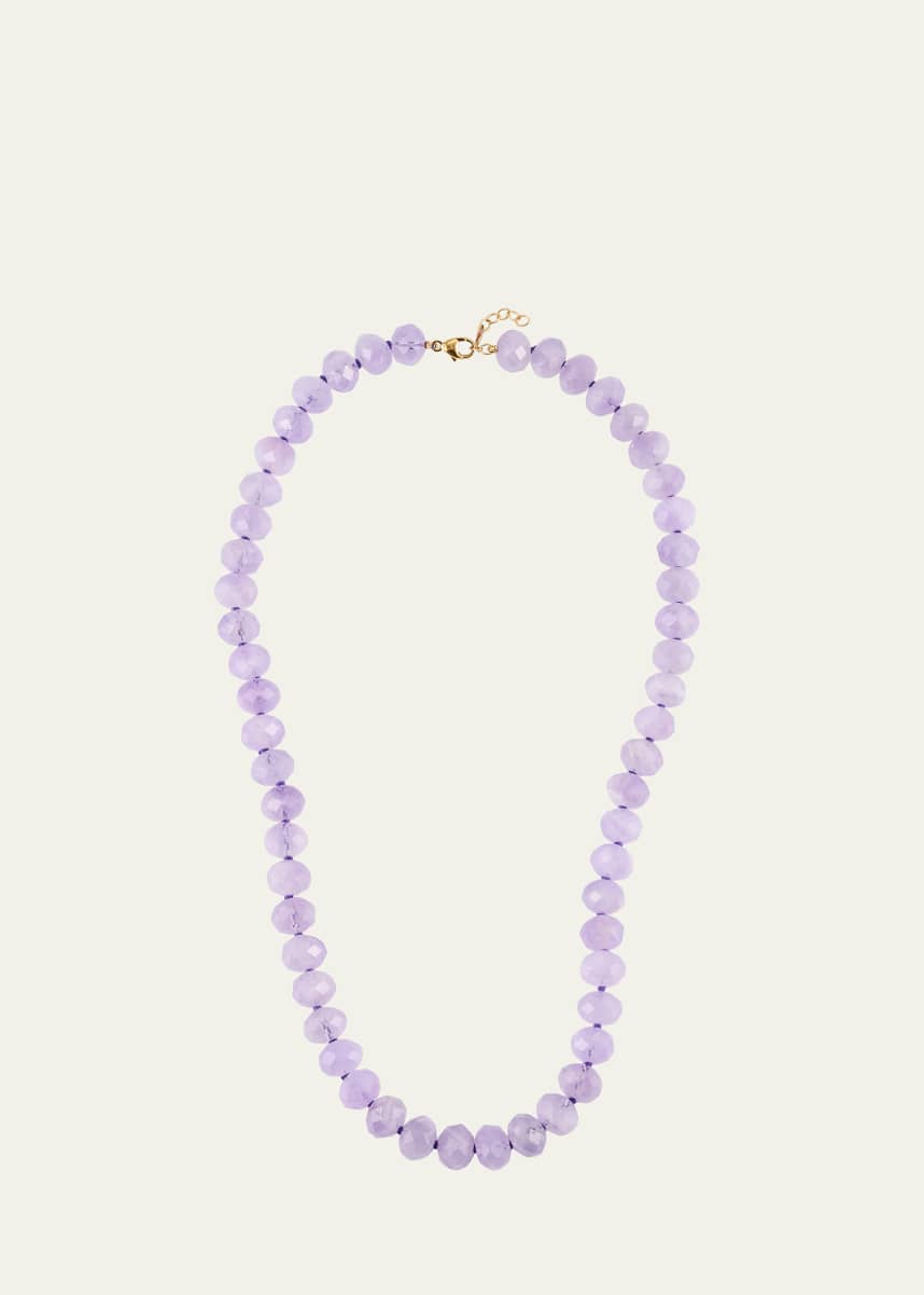 JIA JIA Oracle Lavender Amethyst Crystal Necklace