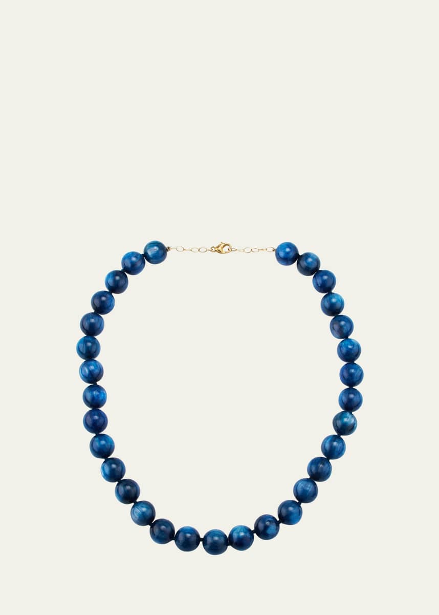 JIA JIA Kyanite Crystal Sphere Necklace