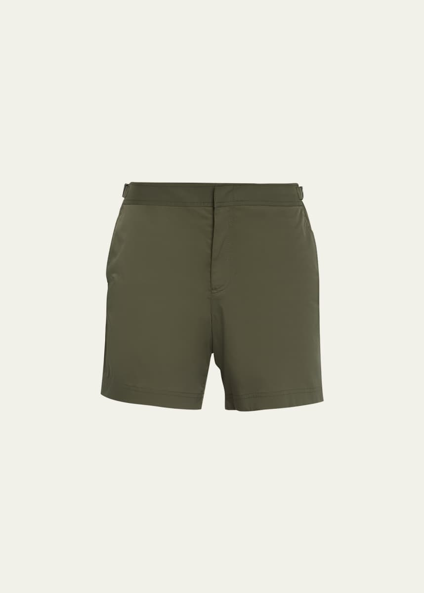 Orlebar Brown Men's Bulldog Piped Nylon Swim Shorts