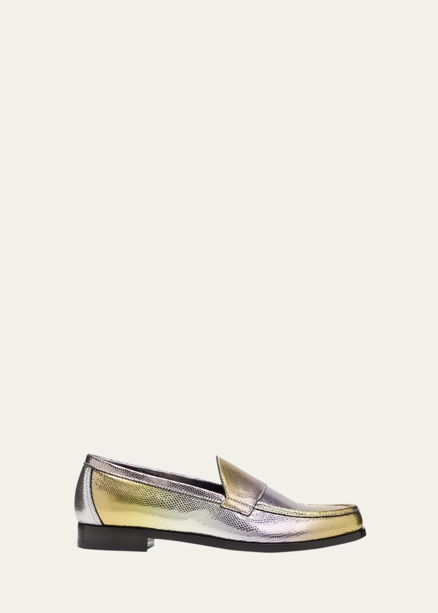 Pierre Hardy Hardy Colorblock Leather Loafers