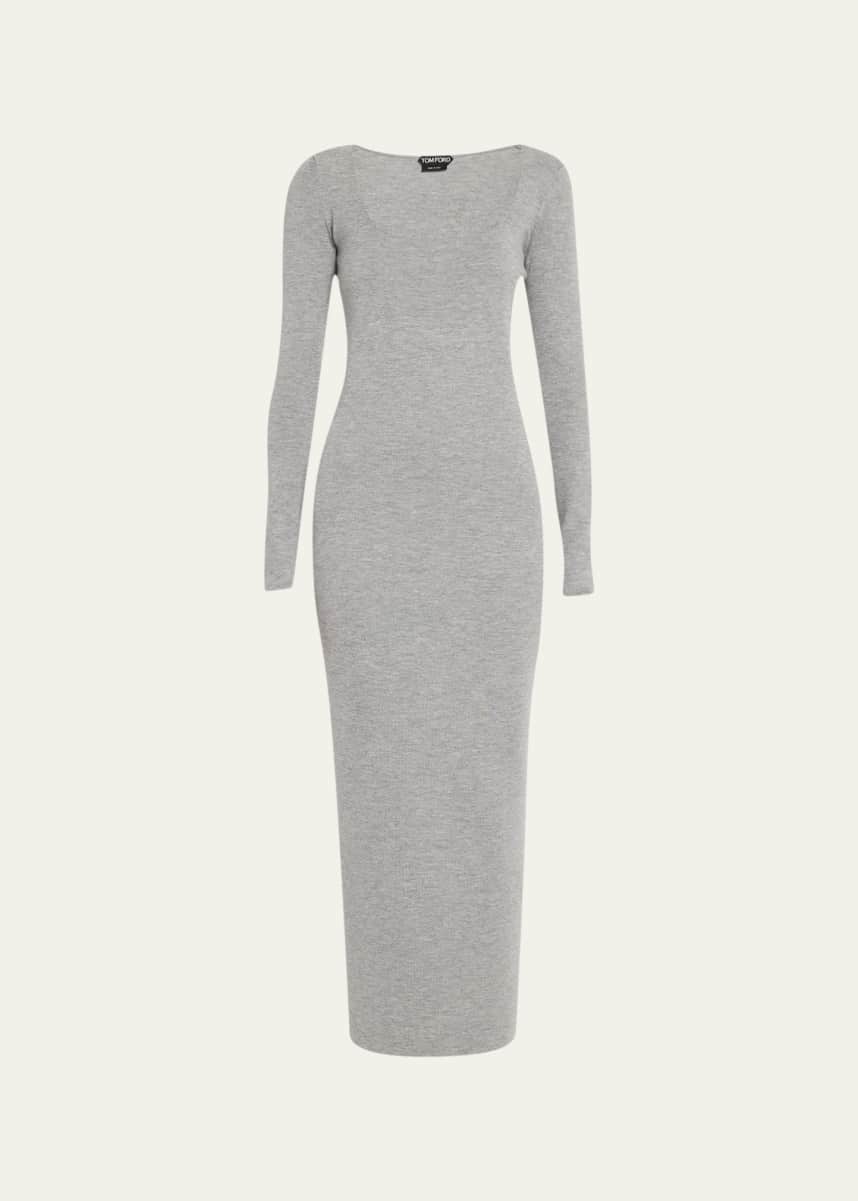 TOM FORD Body-Con Compact Cashmere Maxi Dress
