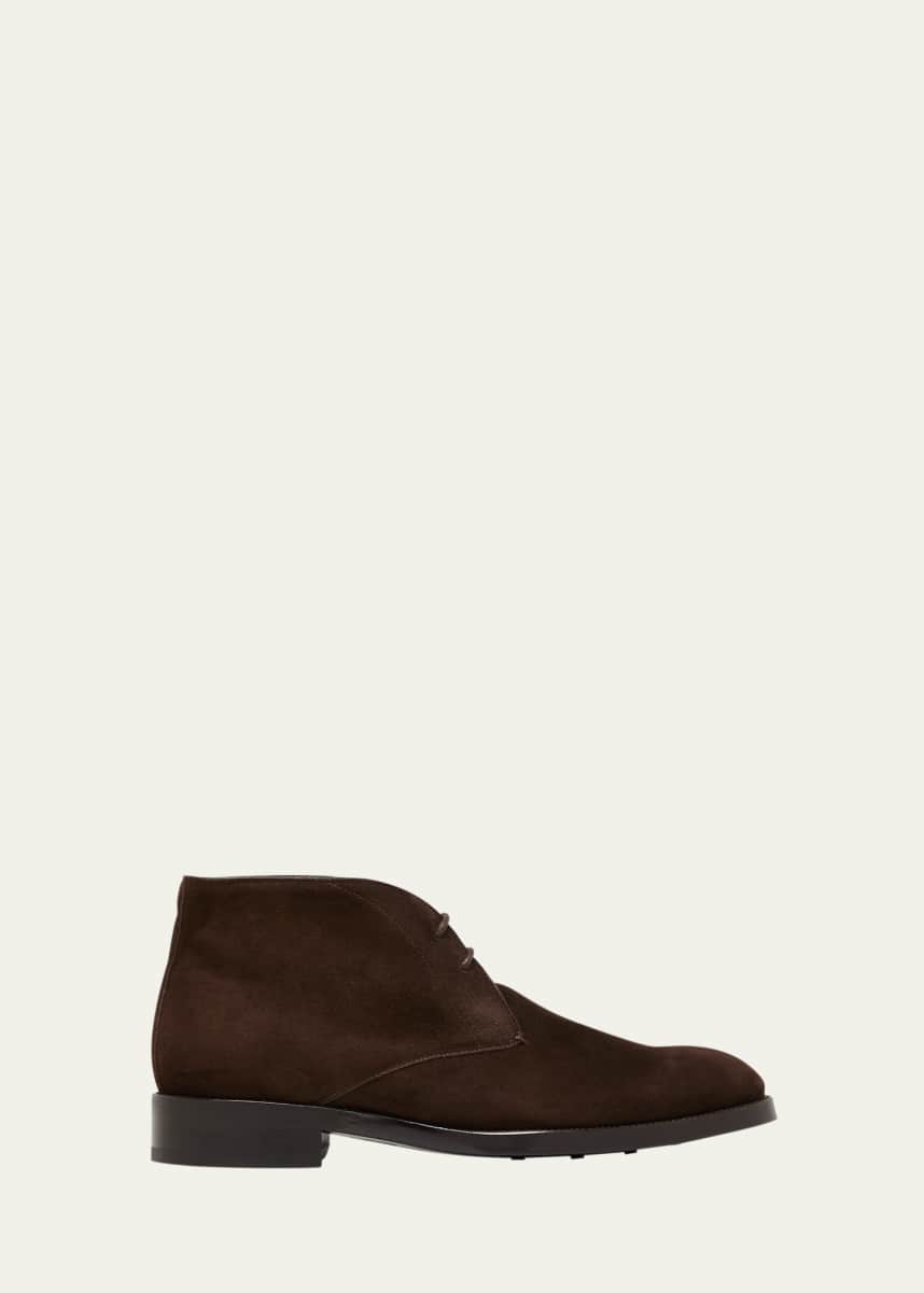 Brioni Men's Desert Suede Chukka Boots
