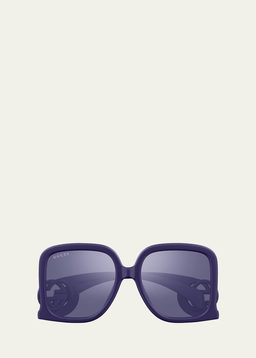 Gucci Gradient GG1326S Square Plastic Sunglasses
