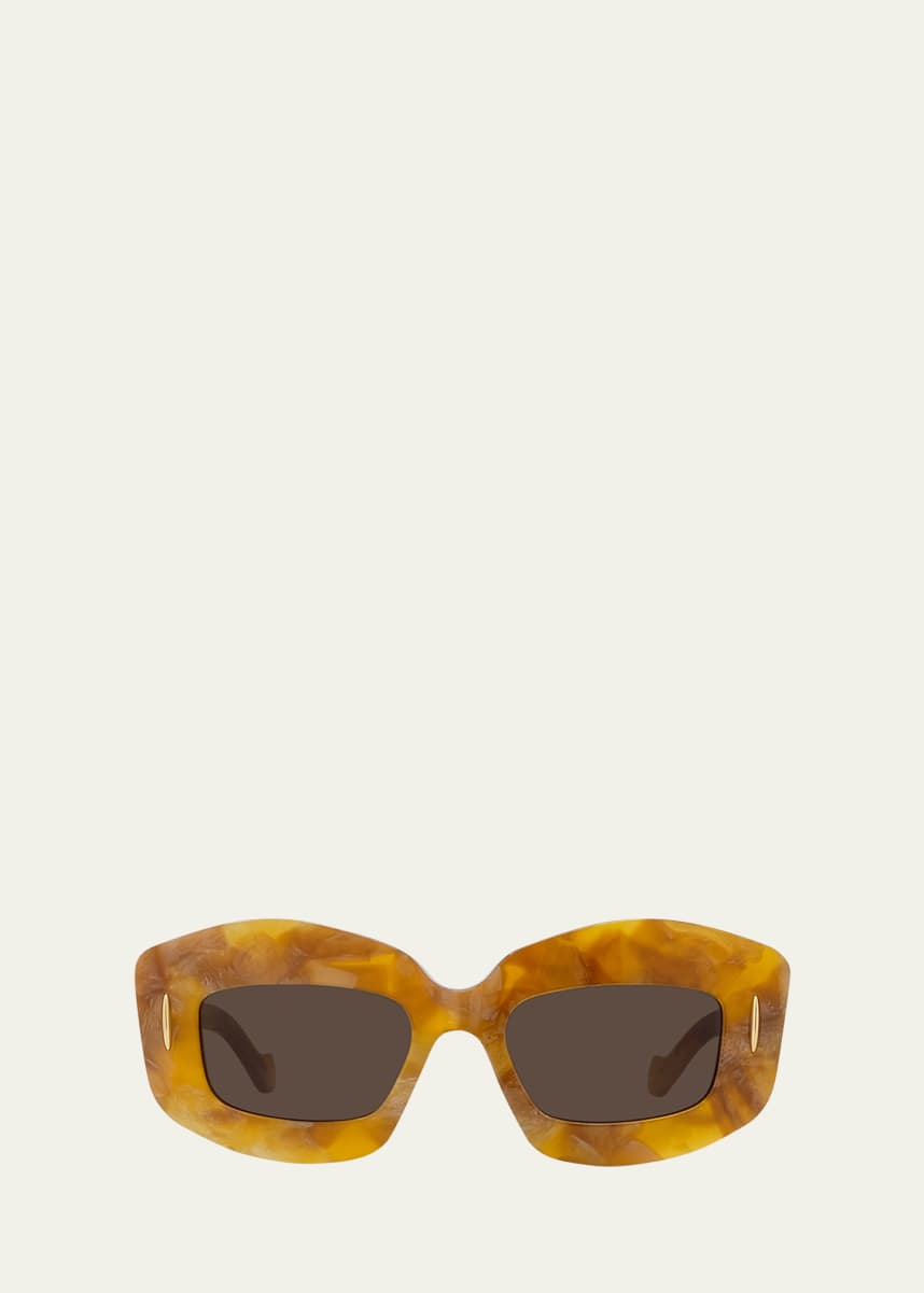 送料込/関税込■LOEWE■Rectangular サングラス Loewe - Rectangular Sunglasses | HBX - Globally Curated