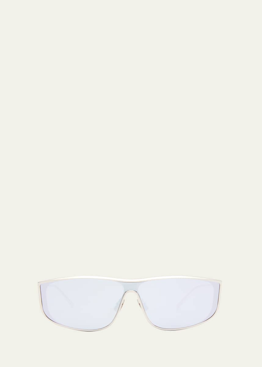Saint Laurent Men's Sl 605 Metal Rectangle Sunglasses