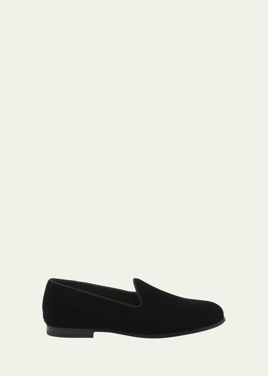 Giorgio Armani Men's Velvet Loafers