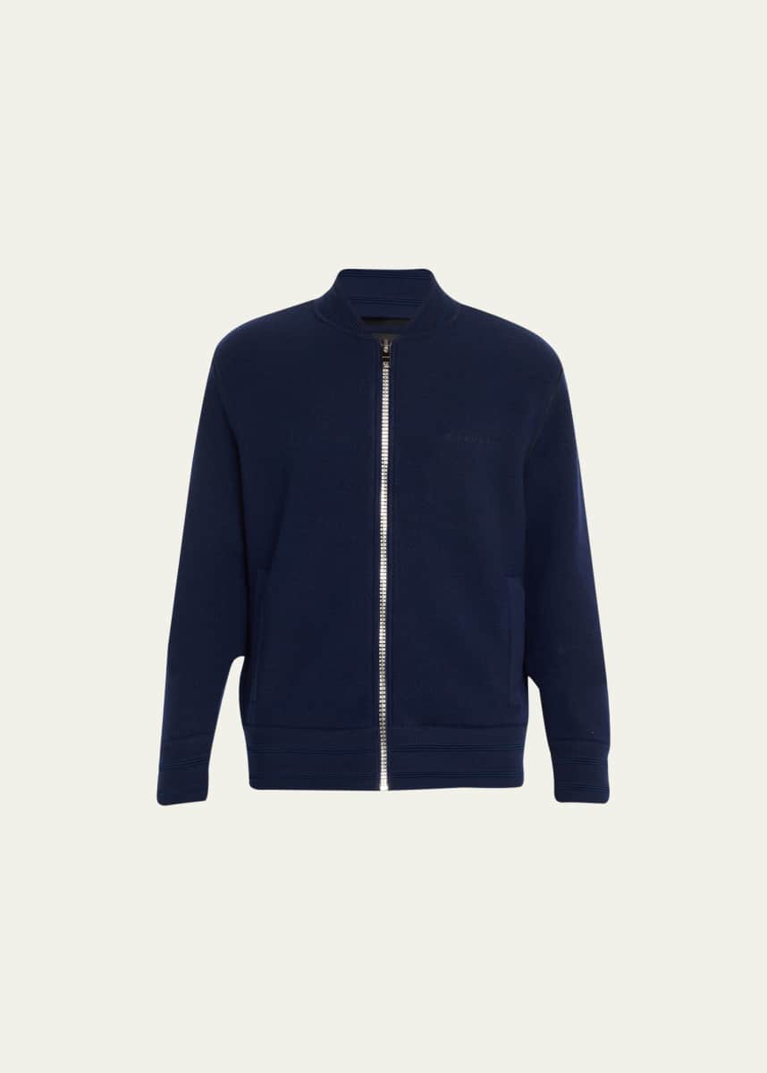 Givenchy half zip logo band jacket on sale