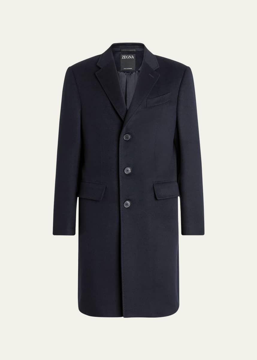 ZEGNA Men's Oasi Cashmere Overcoat