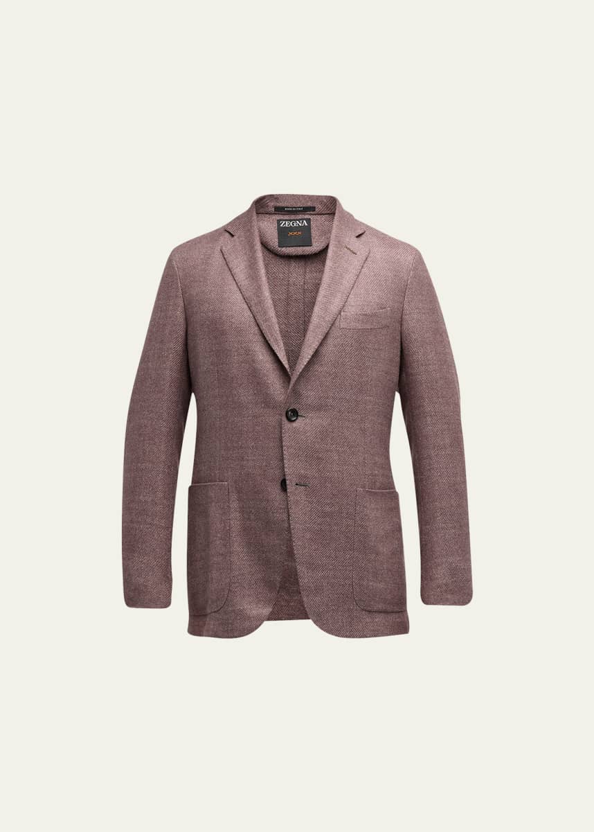 Lisa Yang Men's Louis Knit Chore Jacket - Bergdorf Goodman