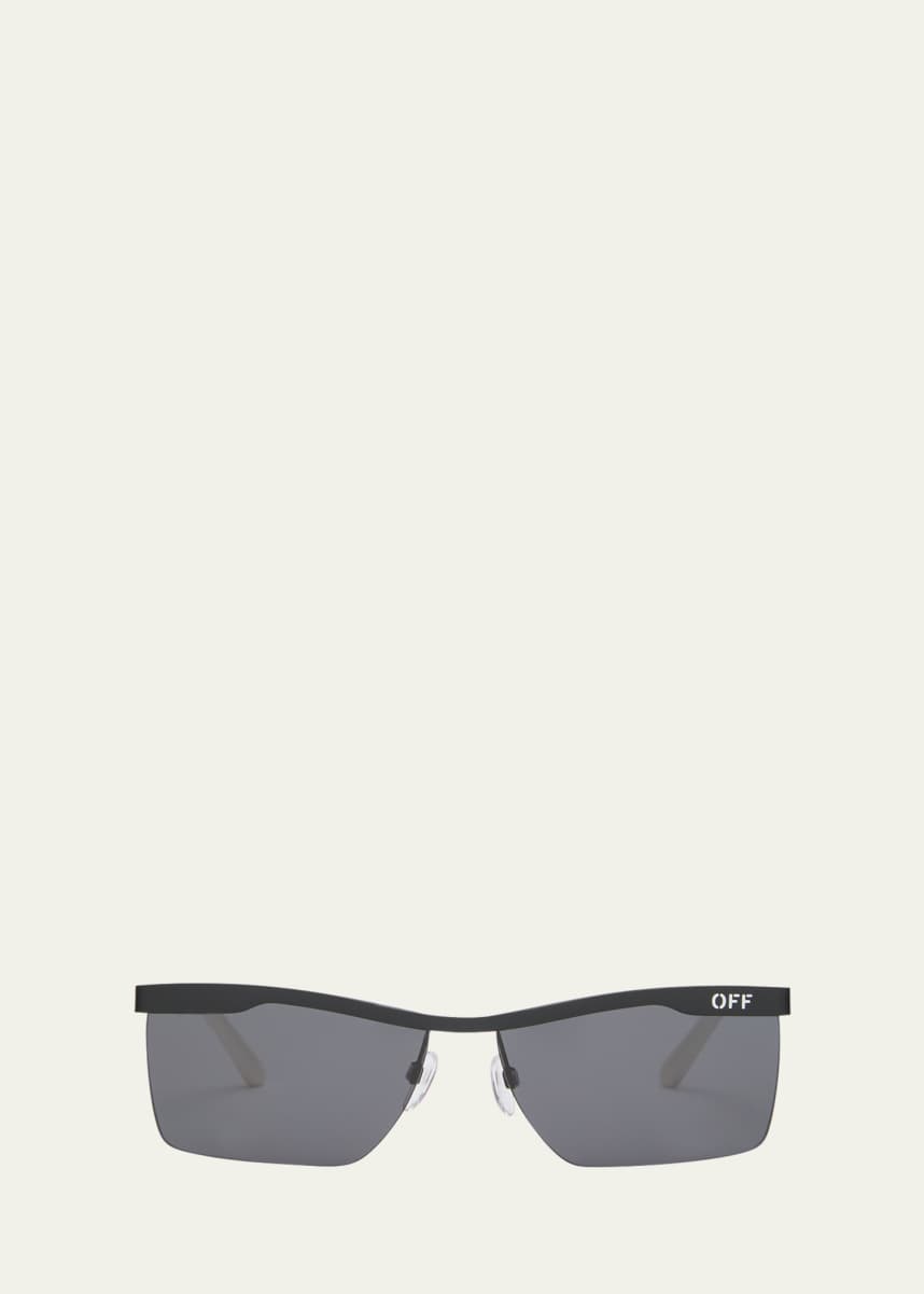 Off-White Rimini Metal Alloy & Plastic Aviator Sunglasses