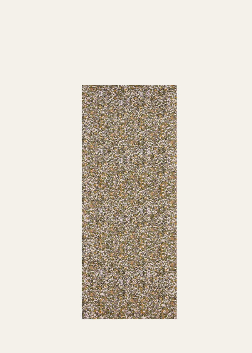 SUMMERILL & BISHOP Marble-Print Tablecloth, 65" x 98"